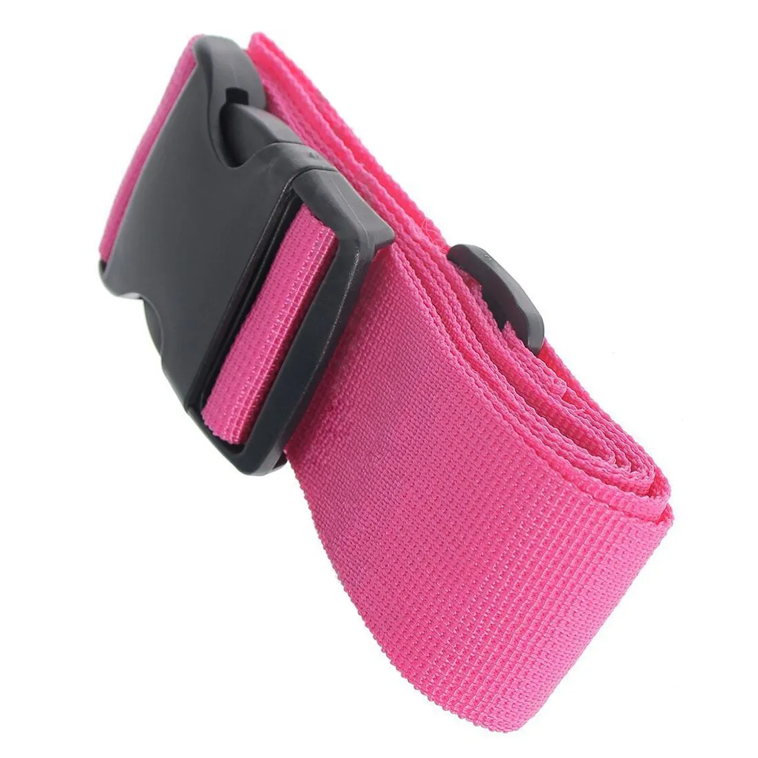 2X Adjustable Suitcase Luggage Straps Travel Baggage Belt Buckle Tie Down Lock