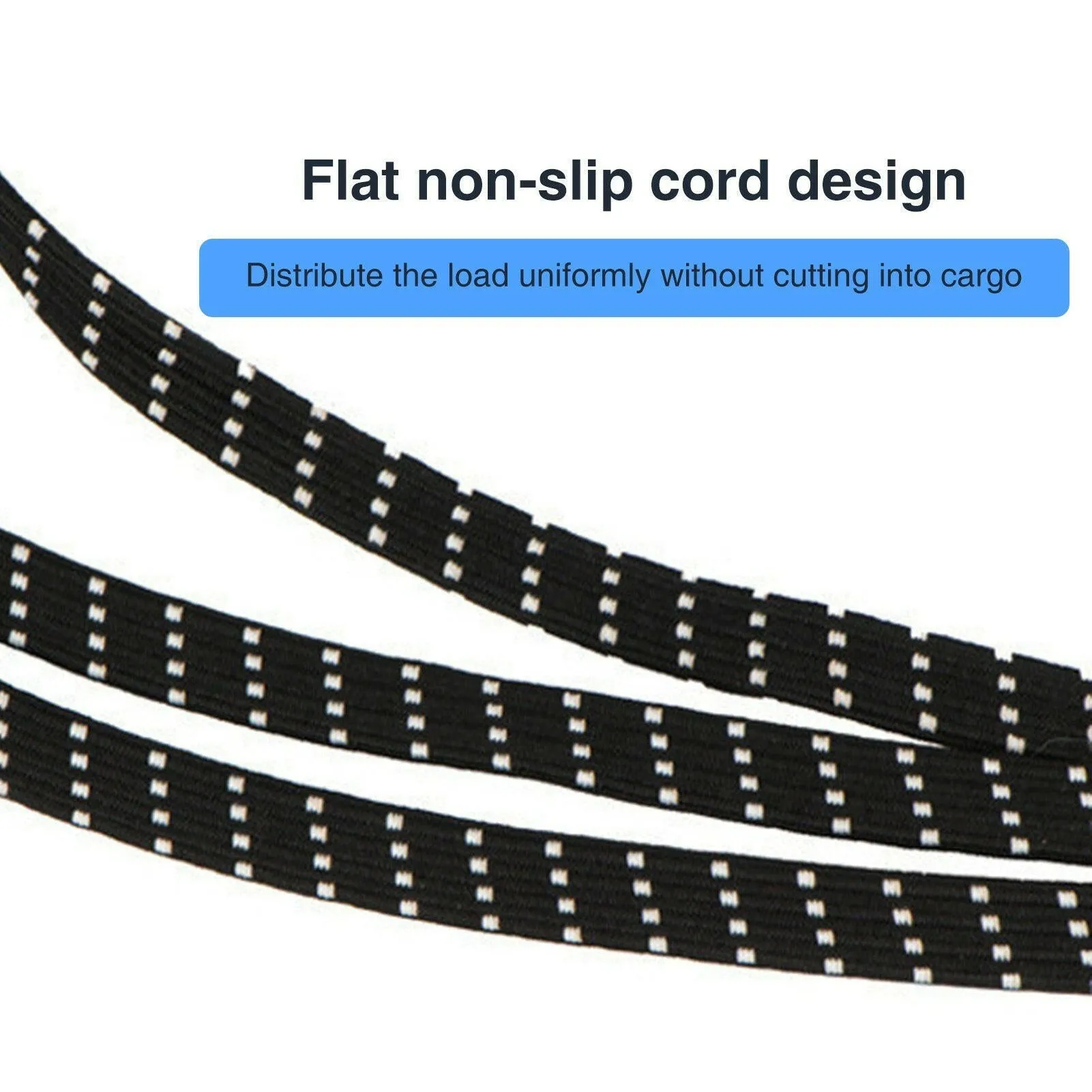 3 in 1 Bungee Cord Elastic Bicycle Luggage Fixed Strap Bike Banding Bungee Rope Cycling Elastic Cord Strap MTB Tie Fixed Band with Hook