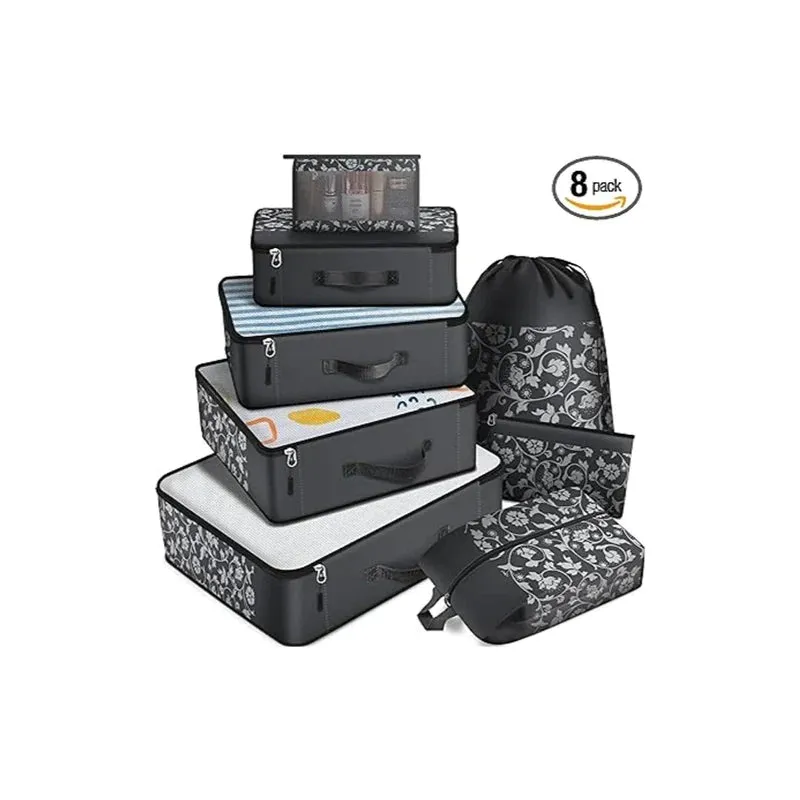 8 Packing Cubes for Suitcases