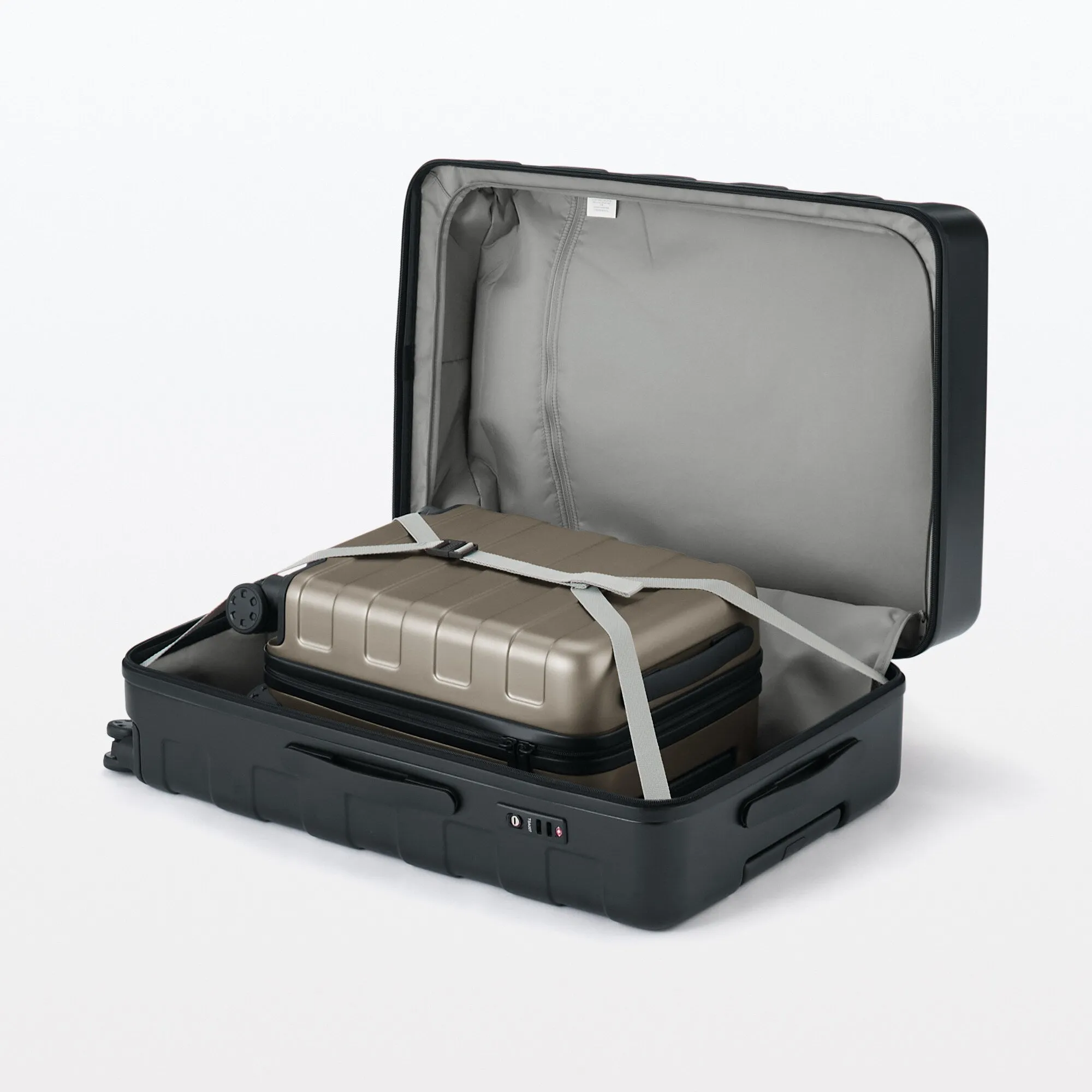 Adjustable Handle Hard Shell Suitcase 36L | Carry-On