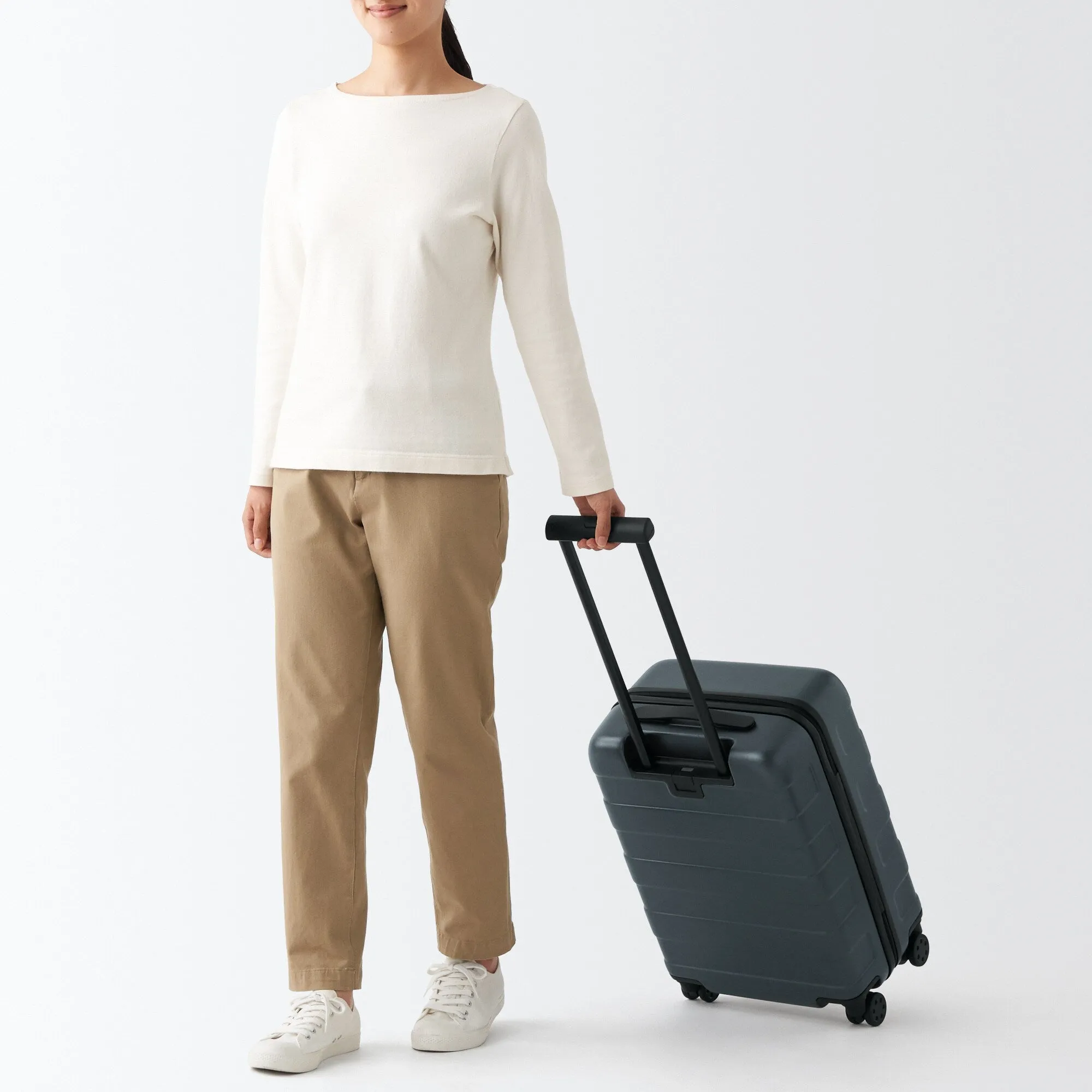 Adjustable Handle Hard Shell Suitcase 36L | Carry-On