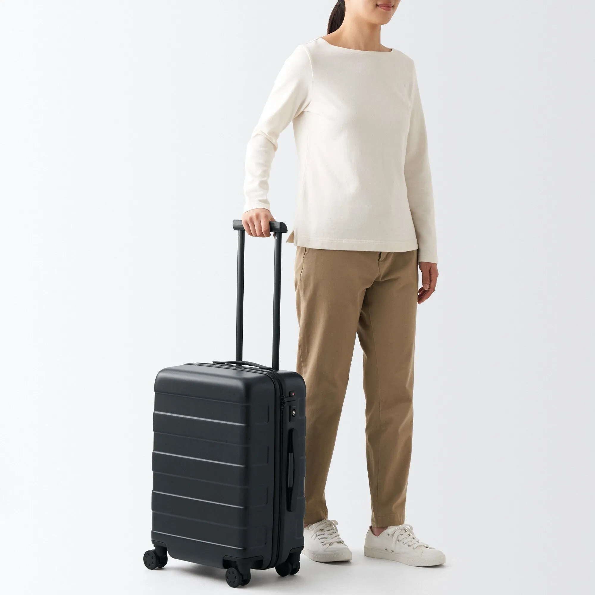 Adjustable Handle Hard Shell Suitcase 36L | Carry-On