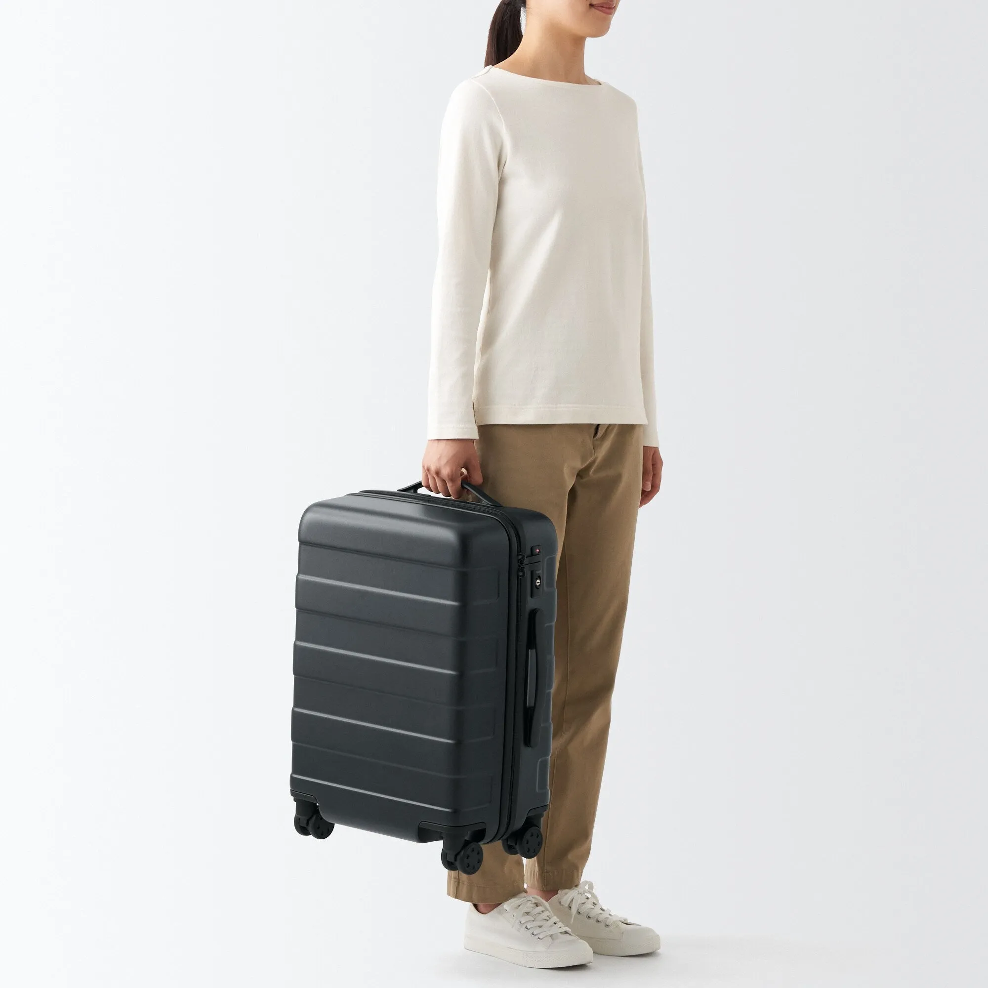 Adjustable Handle Hard Shell Suitcase 36L | Carry-On
