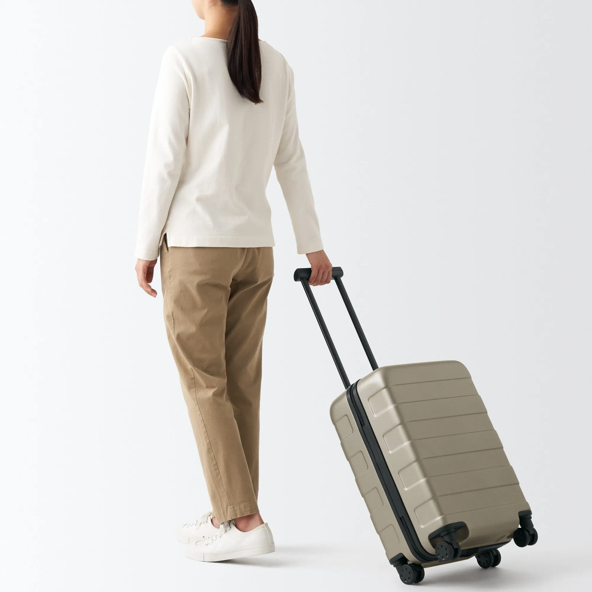 Adjustable Handle Hard Shell Suitcase 36L | Carry-On