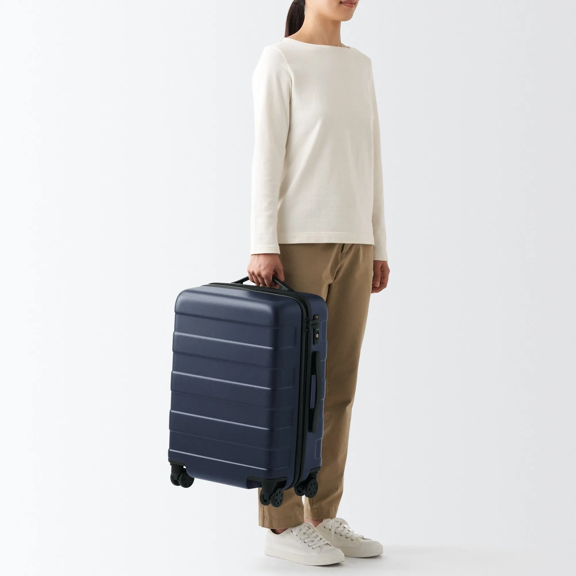 Adjustable Handle Hard Shell Suitcase 36L | Carry-On