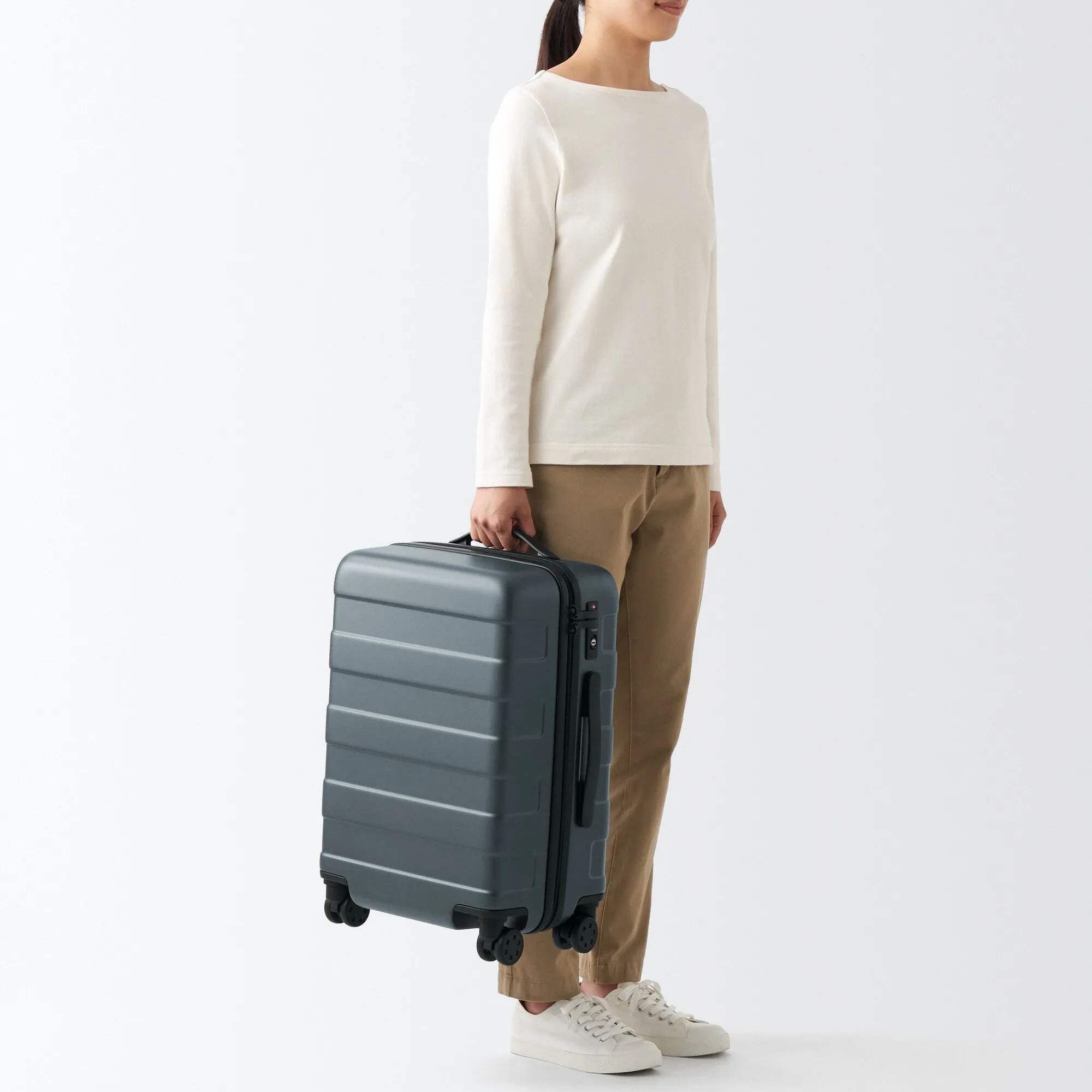 Adjustable Handle Hard Shell Suitcase 36L | Carry-On