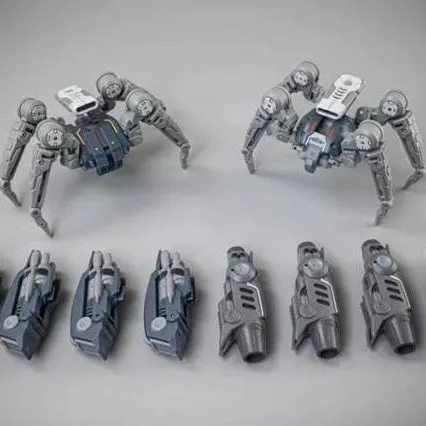 Astrobots A-03 Tarantula and Wasp (Set of 2)