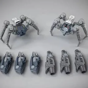 Astrobots A-03 Tarantula and Wasp (Set of 2)
