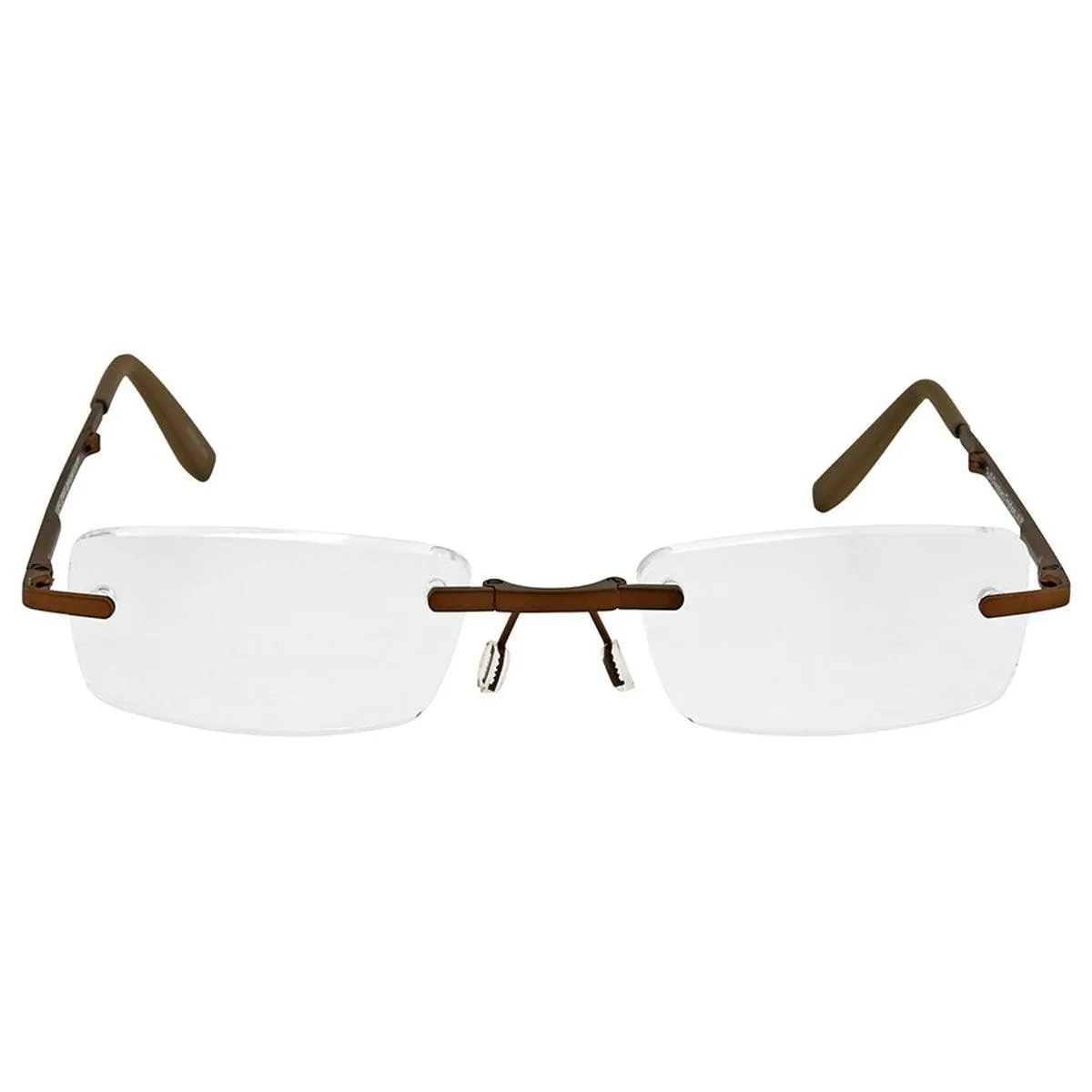 B D Unisex Eyeglasses - Folding Readers  1.50, Matt Brown/Brown | 2244-38-15