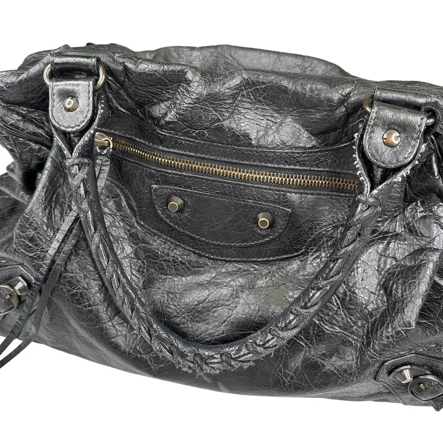 BALENCIAGA BLACK CITY BAG ND89