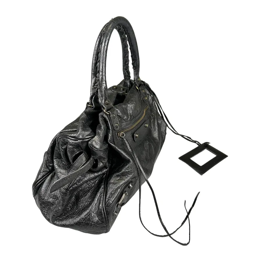 BALENCIAGA BLACK CITY BAG ND89