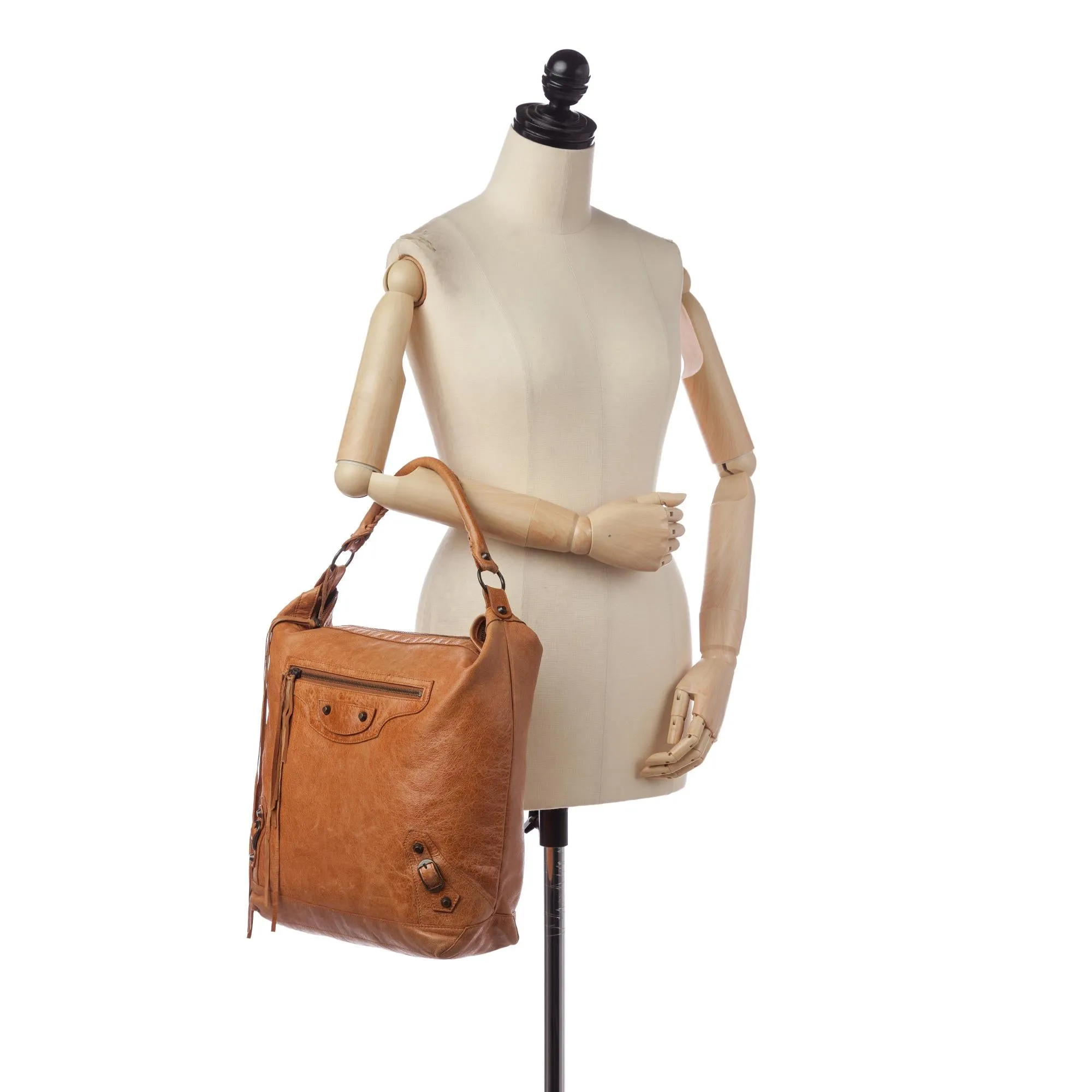 Balenciaga Motocross Classic Day Shoulder Bag (SHG-34938)