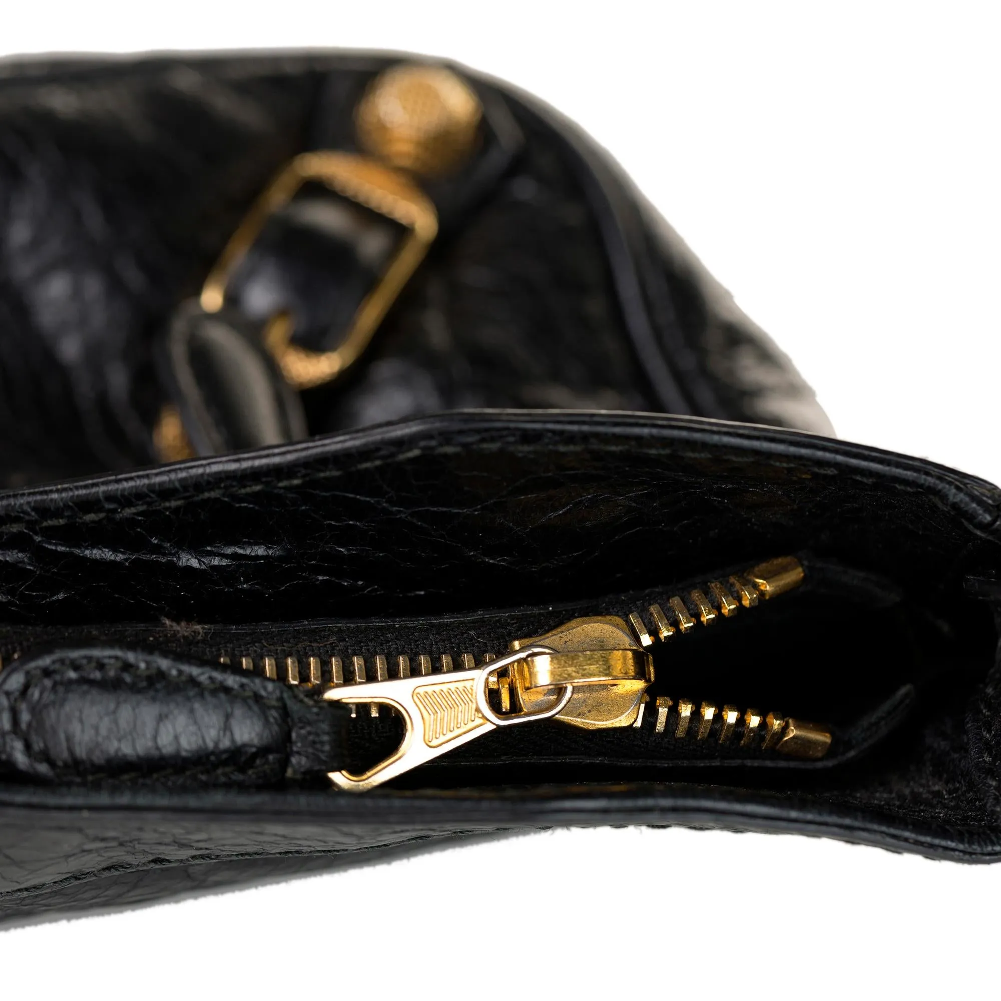 Balenciaga Motocross Hip Giant 21 Leather Crossbody Bag (SHG-32796)