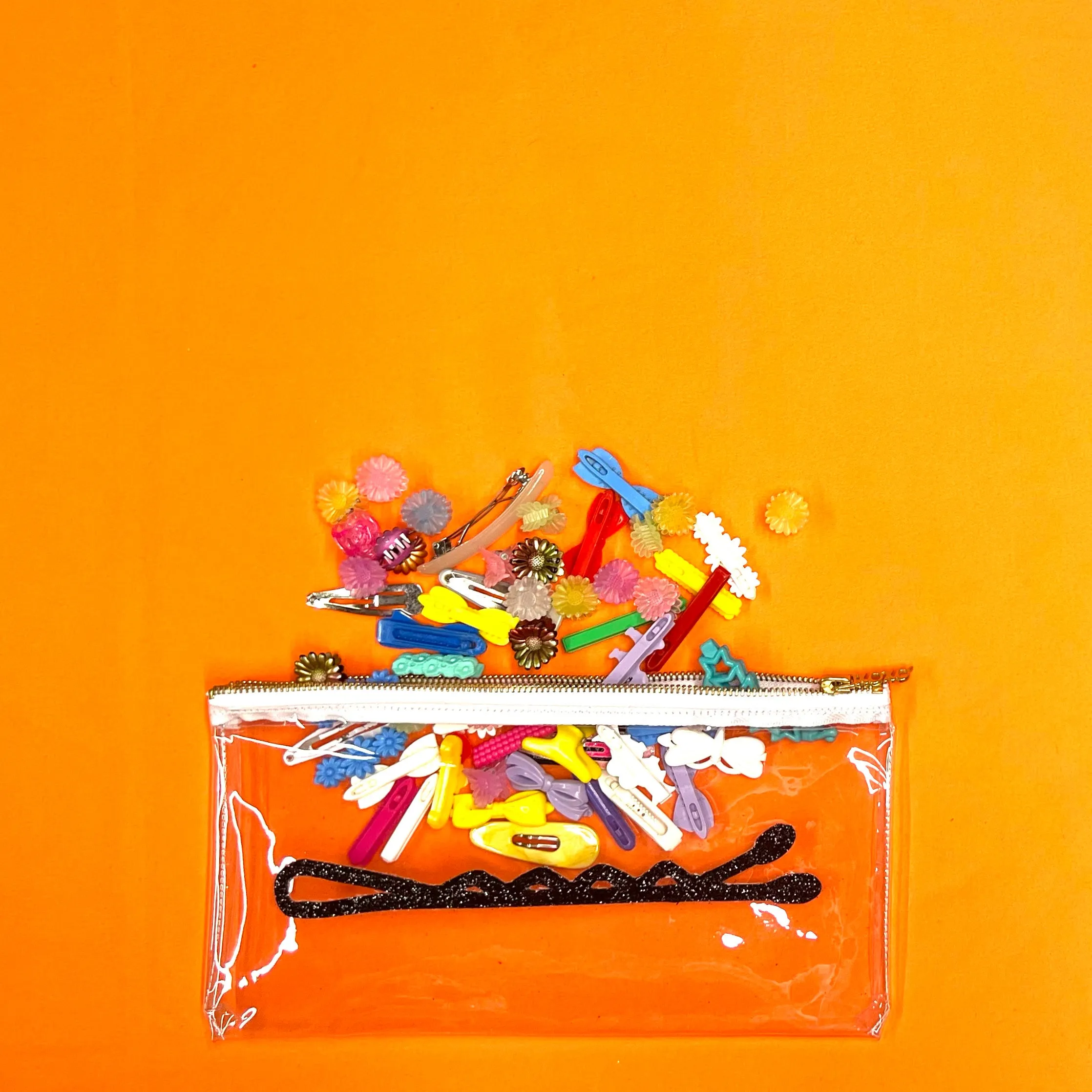 Bobby Pin Clear Clutch! 💖✨
