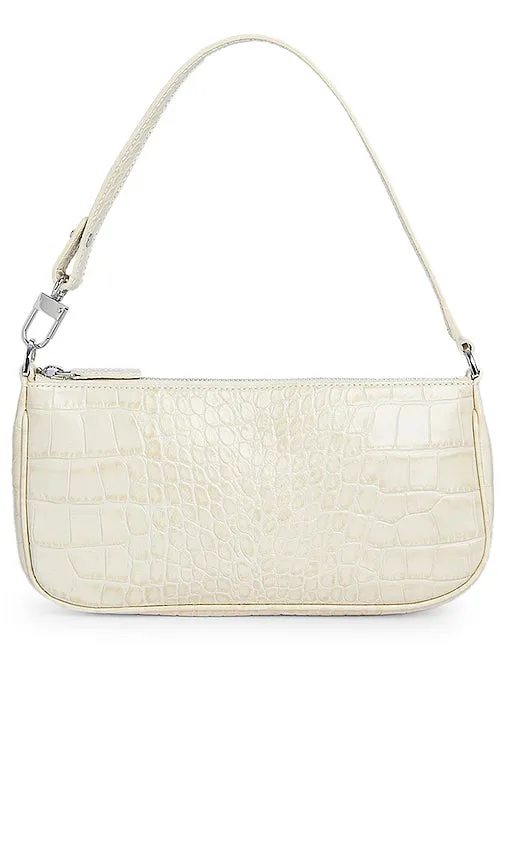 BY FAR Rachel Bag in Ivory