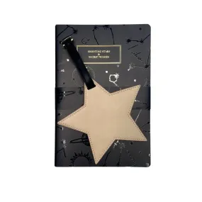 Celestial Travel Journal & Star Luggage Tag Set