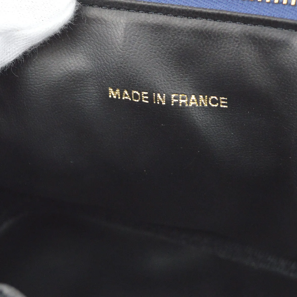 CHANEL 1996-1997 Timeless Vanity Handbag Denim AK31821g