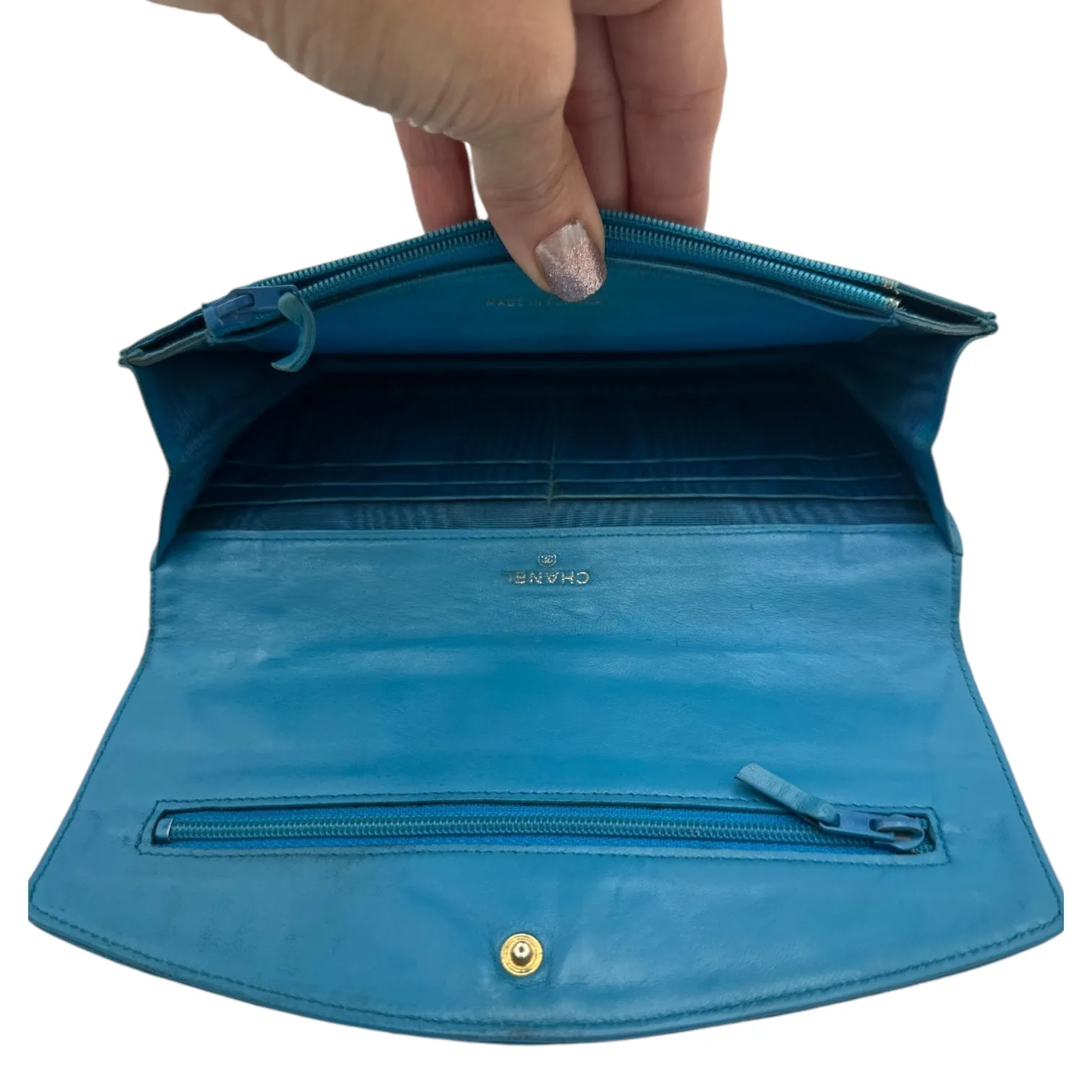 CHANEL Caviar Timeless Clutch