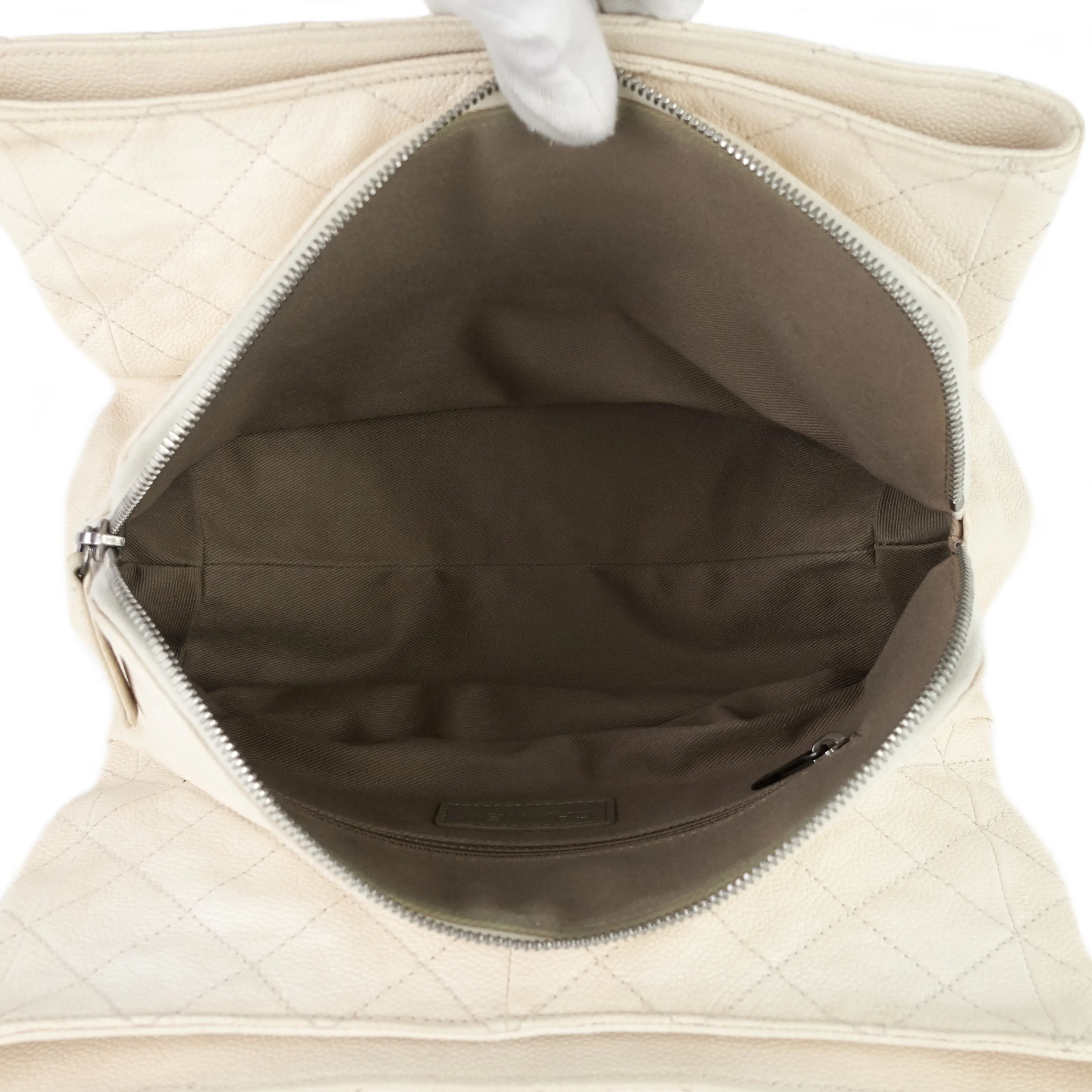 CHANEL Chic Small Matelasse Caviar Leather Tote Bag