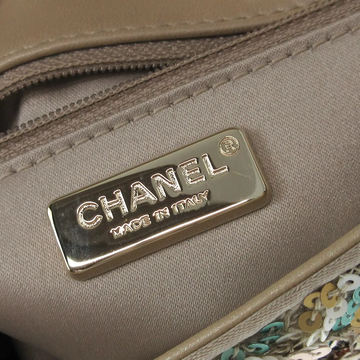 Chanel Mini Sequins Bag