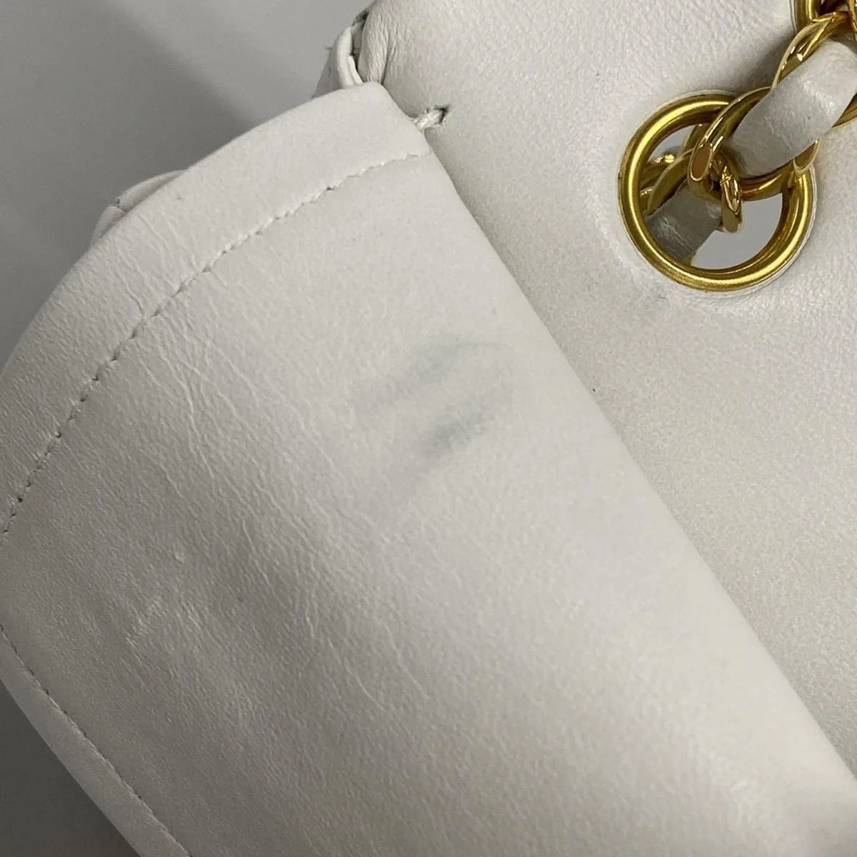 Chanel Small timeless white bag