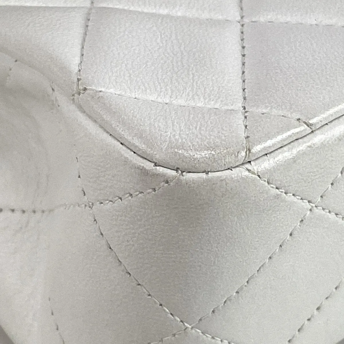 Chanel Small timeless white bag