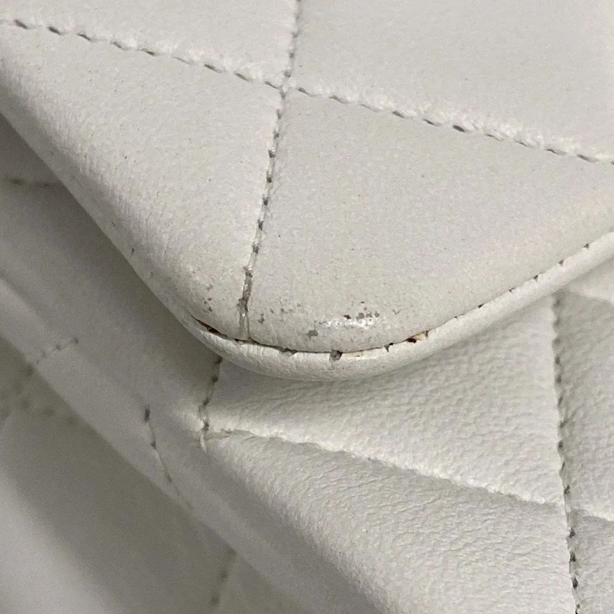 Chanel Small timeless white bag