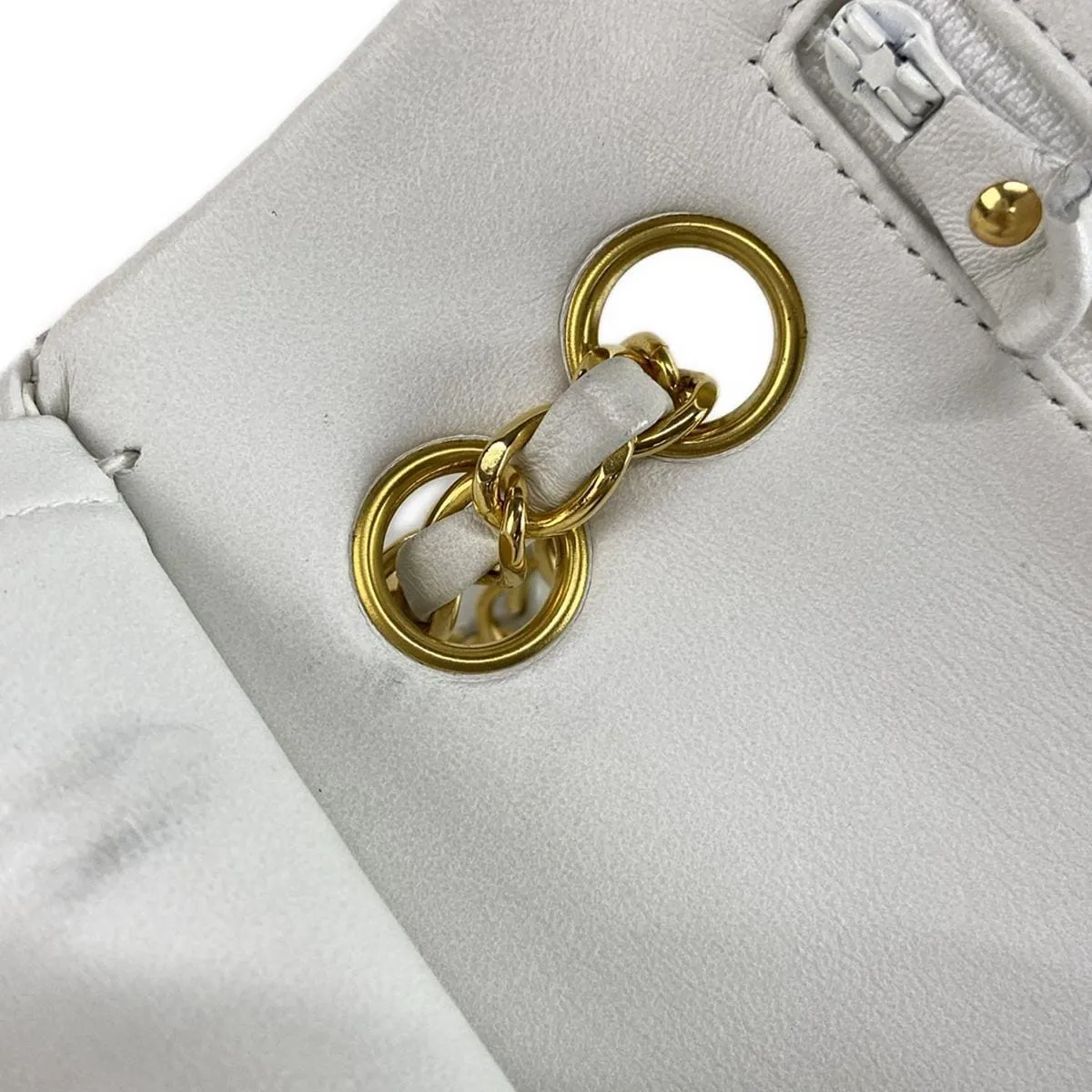 Chanel Small timeless white bag