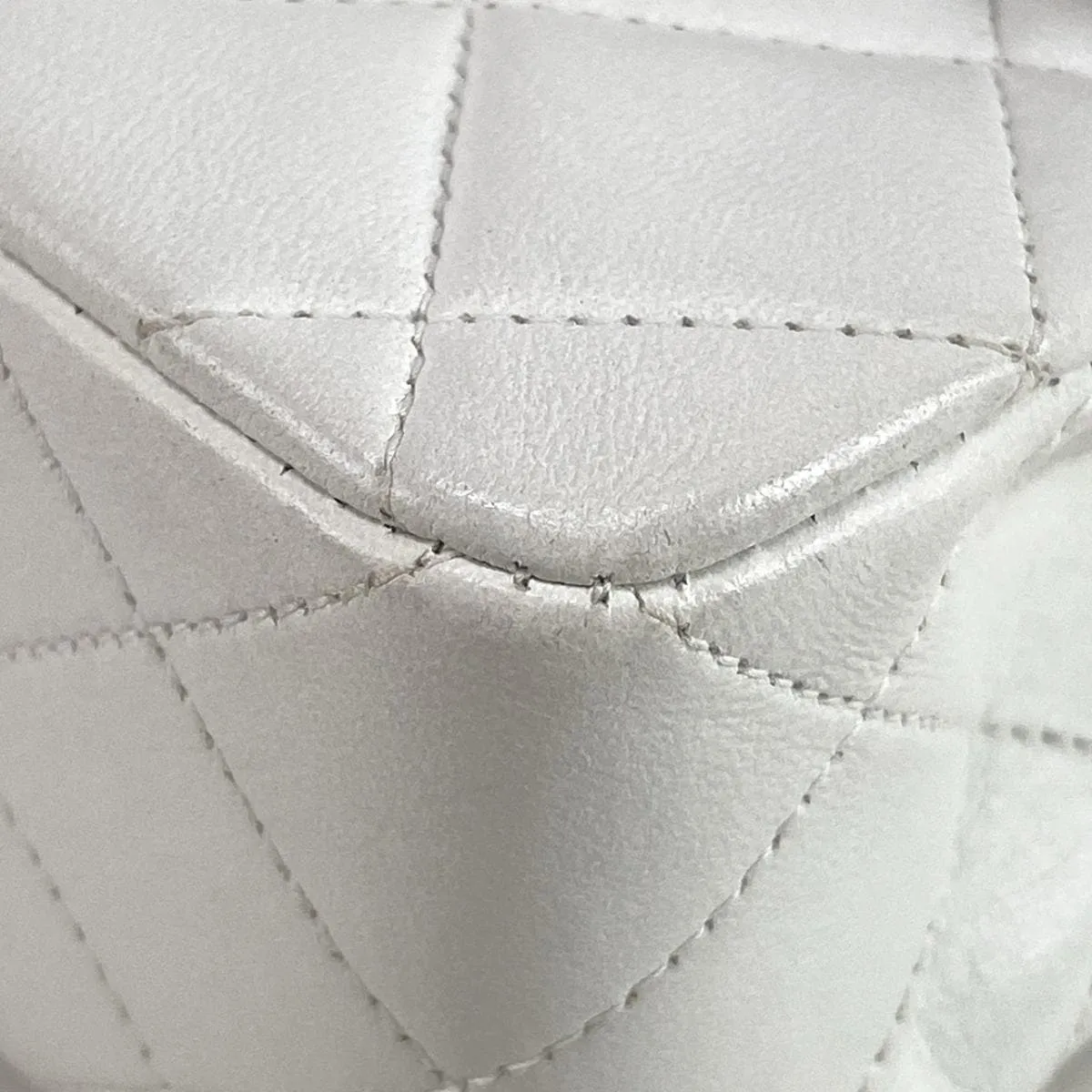 Chanel Small timeless white bag