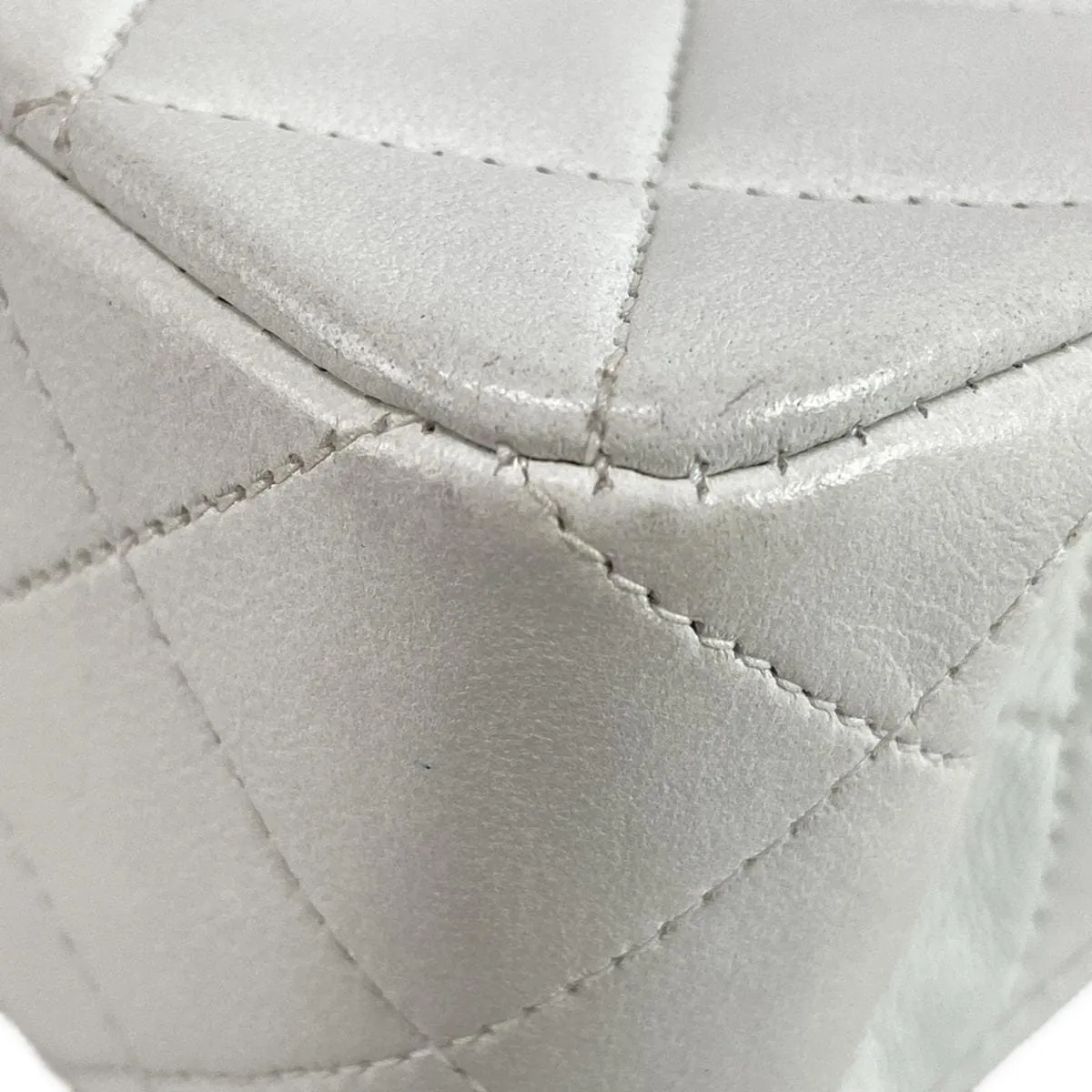Chanel Small timeless white bag