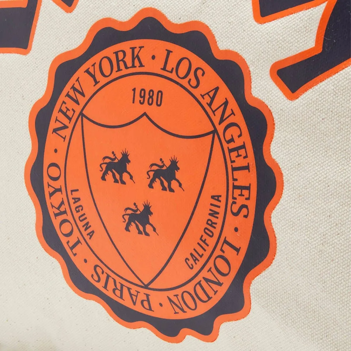 CITY SEAL CANVAS TOTE BAG