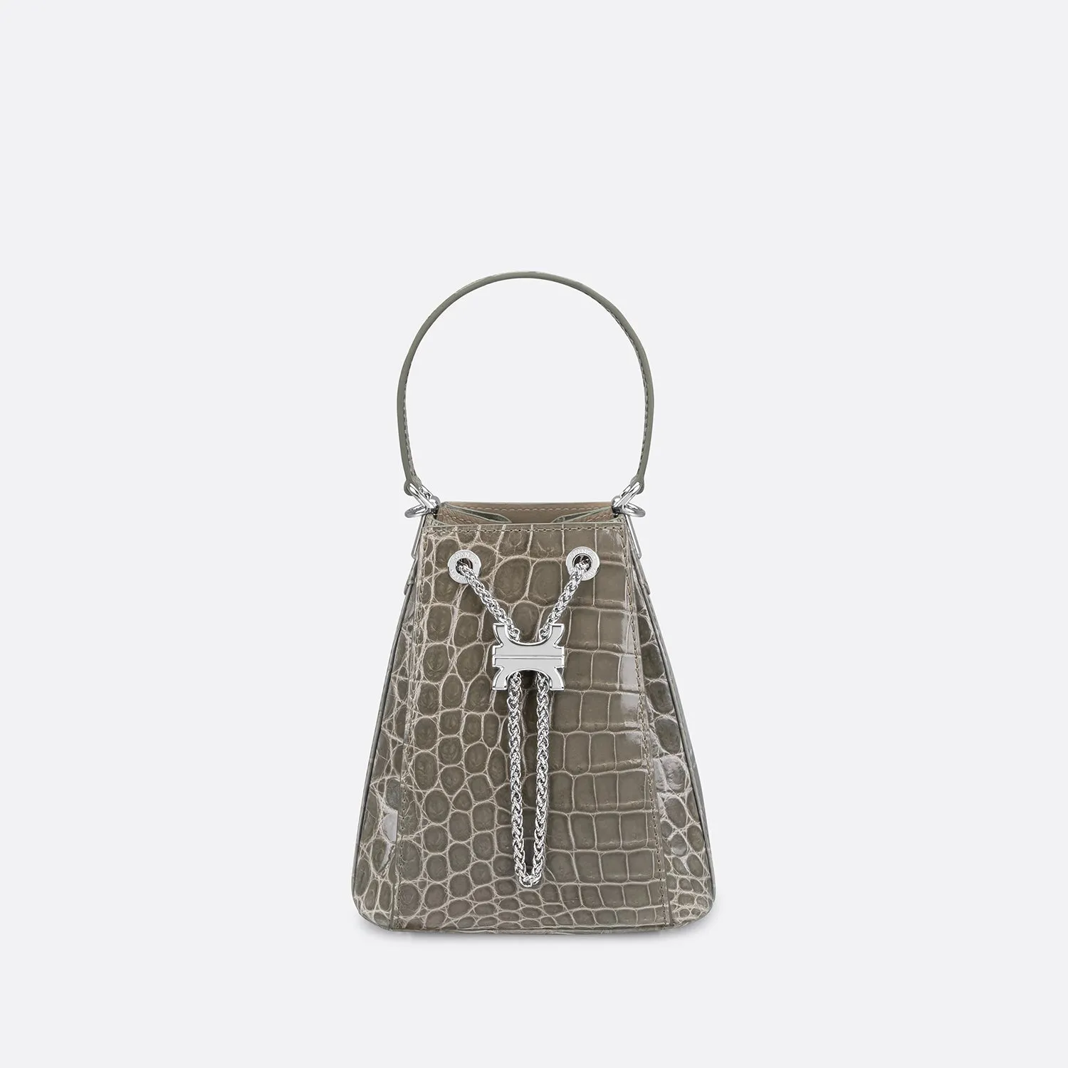 CREST LINK ORIGAMI BUCKET BAG