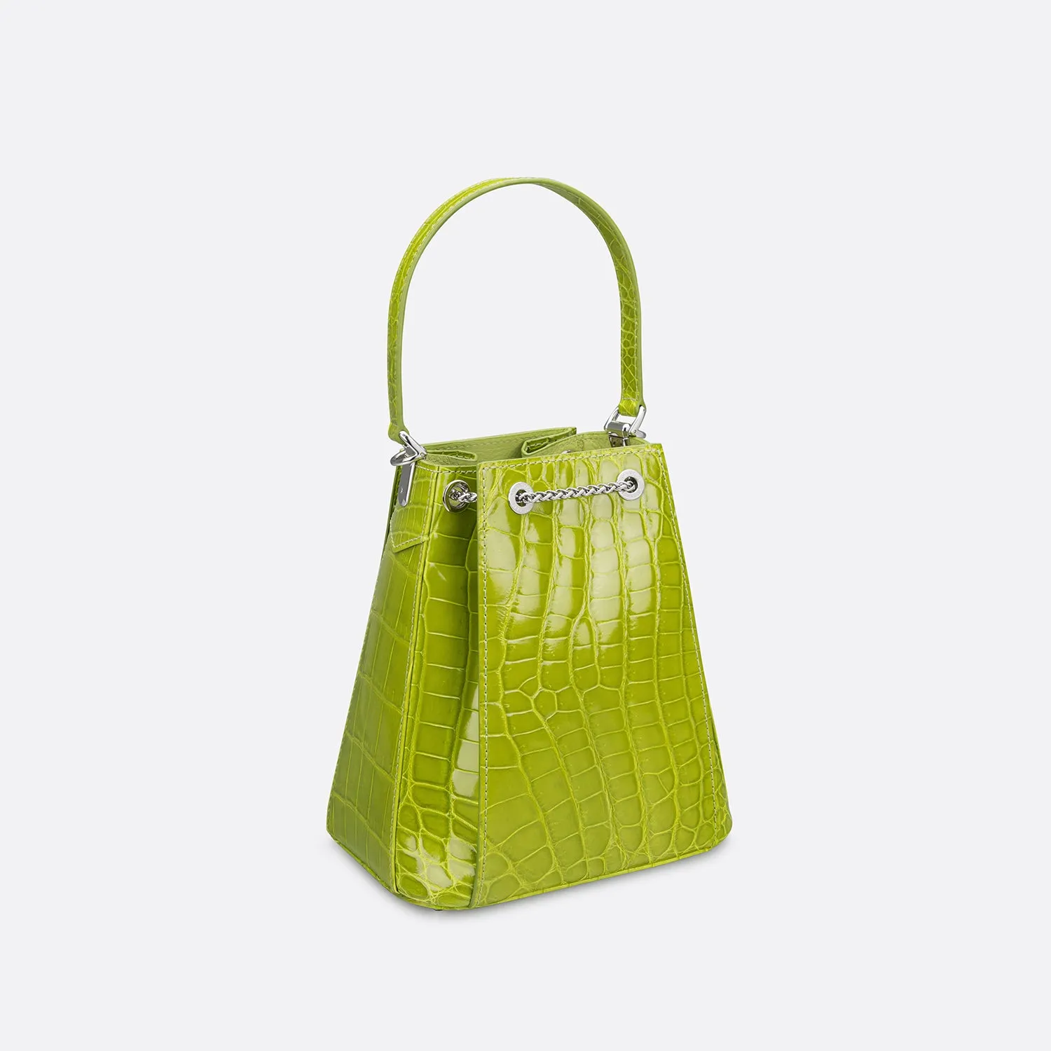 CREST LINK ORIGAMI BUCKET BAG