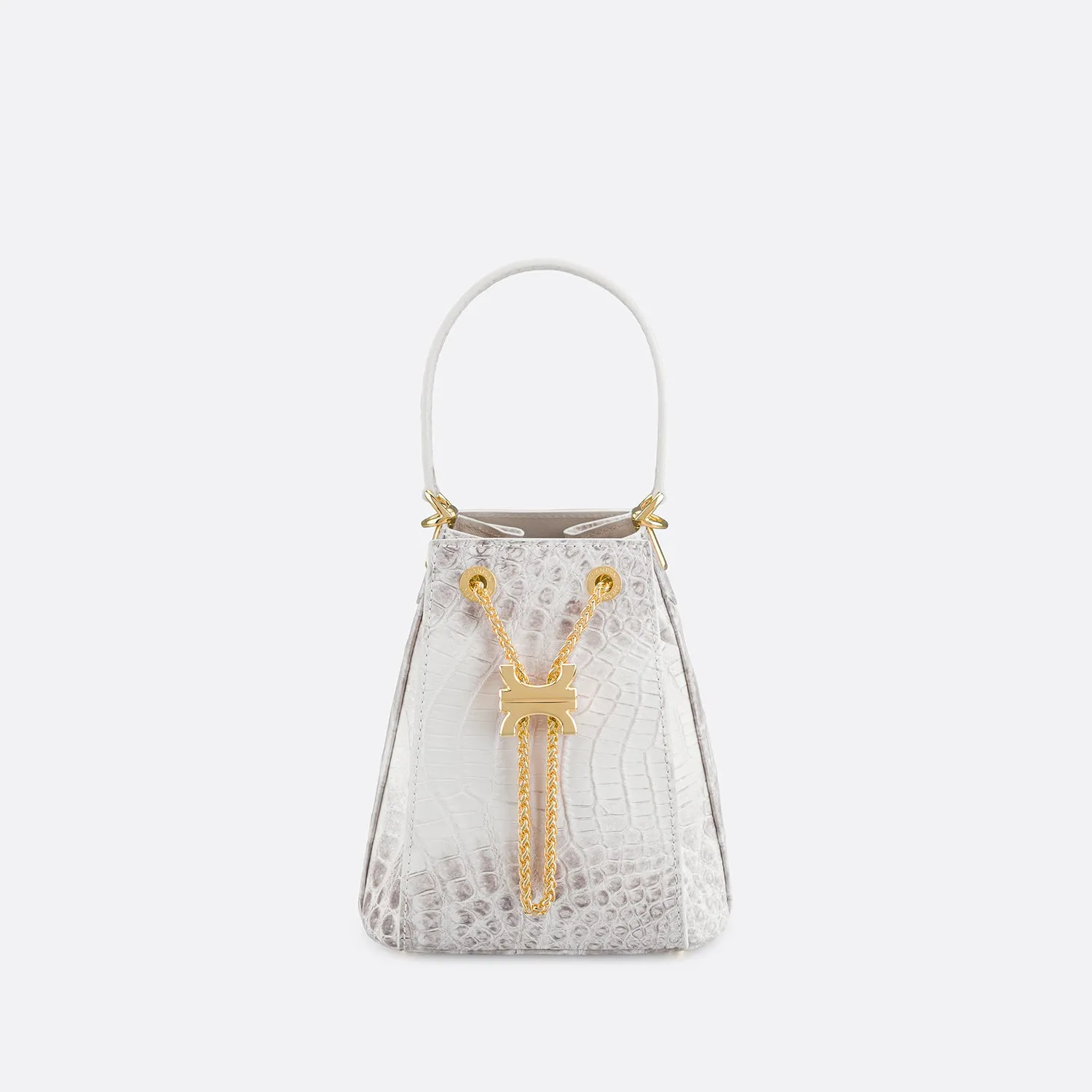 CREST LINK ORIGAMI BUCKET BAG