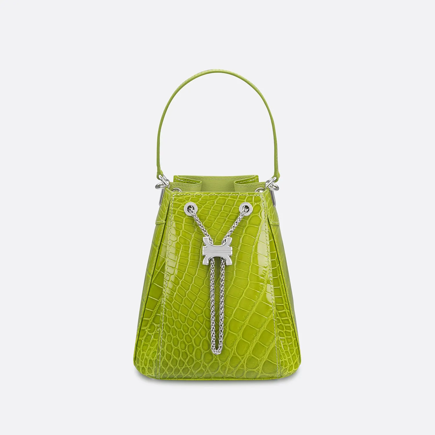 CREST LINK ORIGAMI BUCKET BAG
