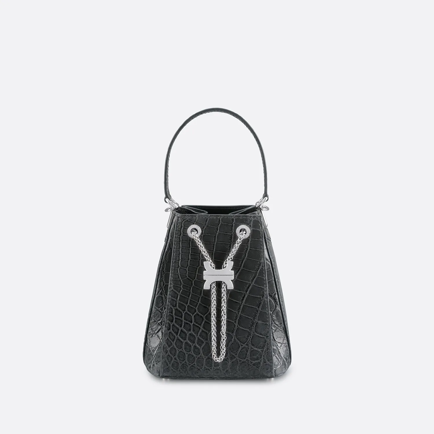 CREST LINK ORIGAMI BUCKET BAG