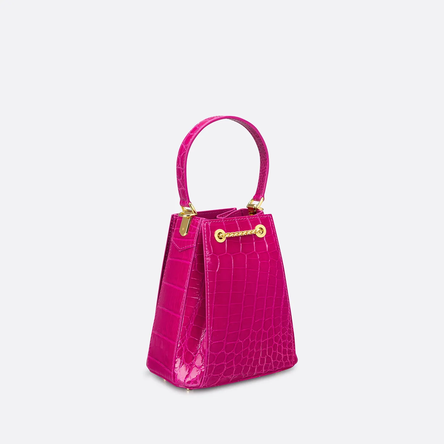 CREST LINK ORIGAMI BUCKET BAG