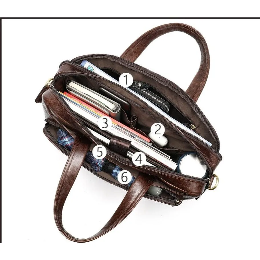 Diamoré Business Zip Briefcase
