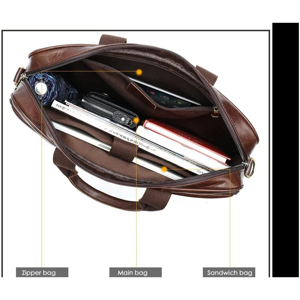 Diamoré Business Zip Briefcase