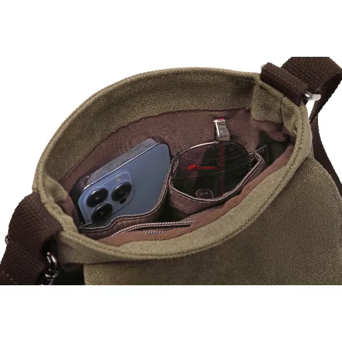 Eagle Canvas Multipurpose Shoulder/Cross Body Bag - Unisex