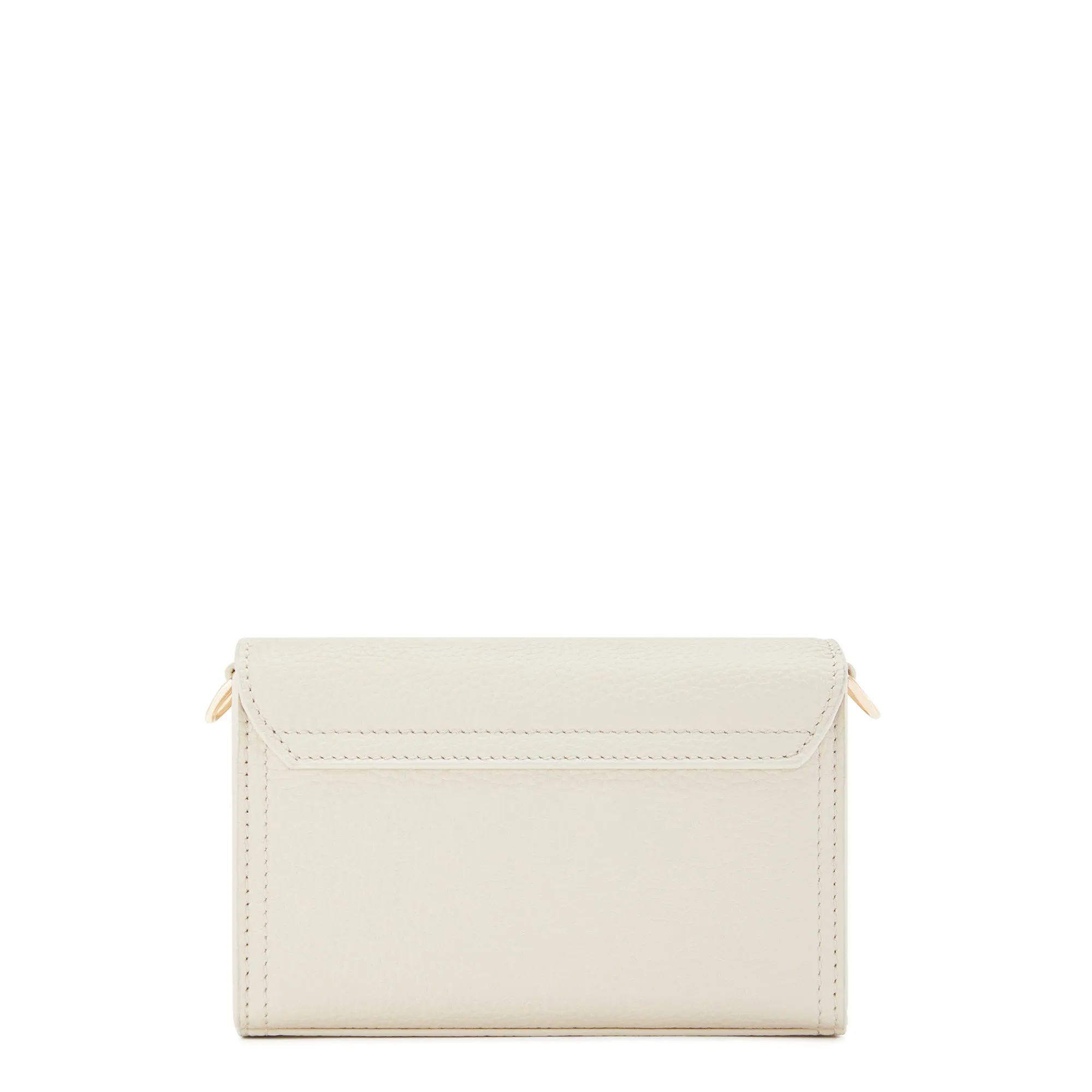 Femme Forte Kim cream calfskin leather crossbody bag