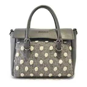 Graceful Buckle and Pompon Design Women's Tote Bag - Deep Gray