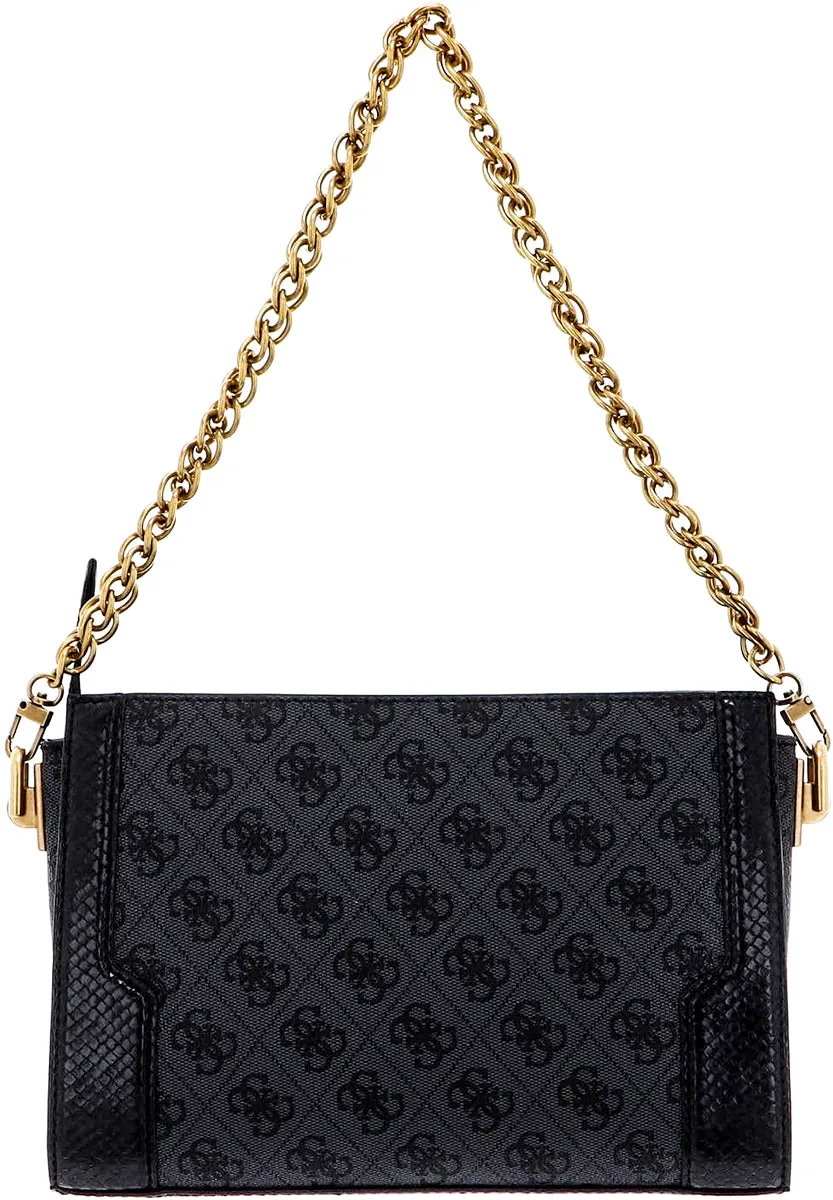 Guess Ajiona 4G Logo Mini In Coal For Women