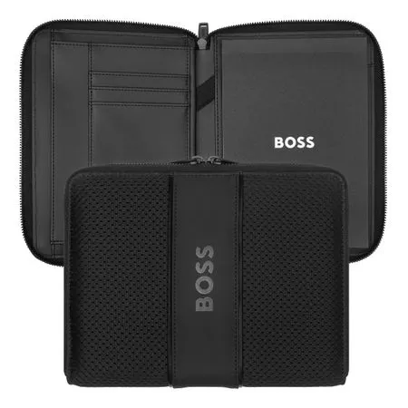 Hugo Boss Conference folder A4 Arche Black HTF413A