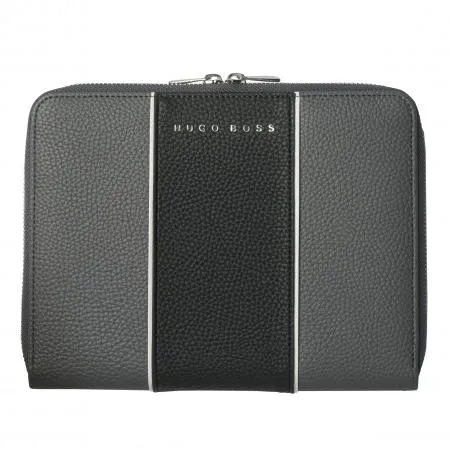 Hugo Boss Grey A5 Conference Folder HTM802H