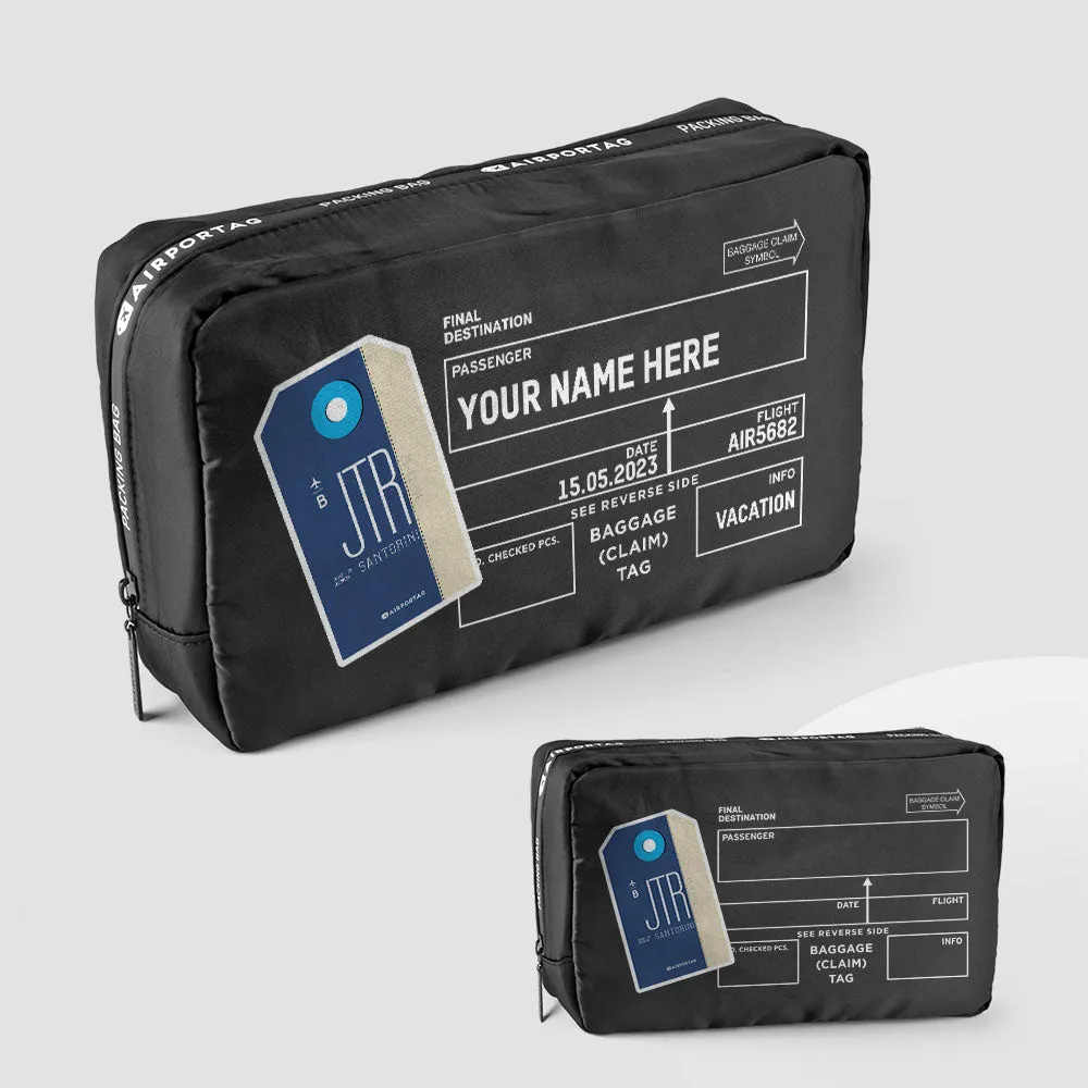 JTR - Packing Bag
