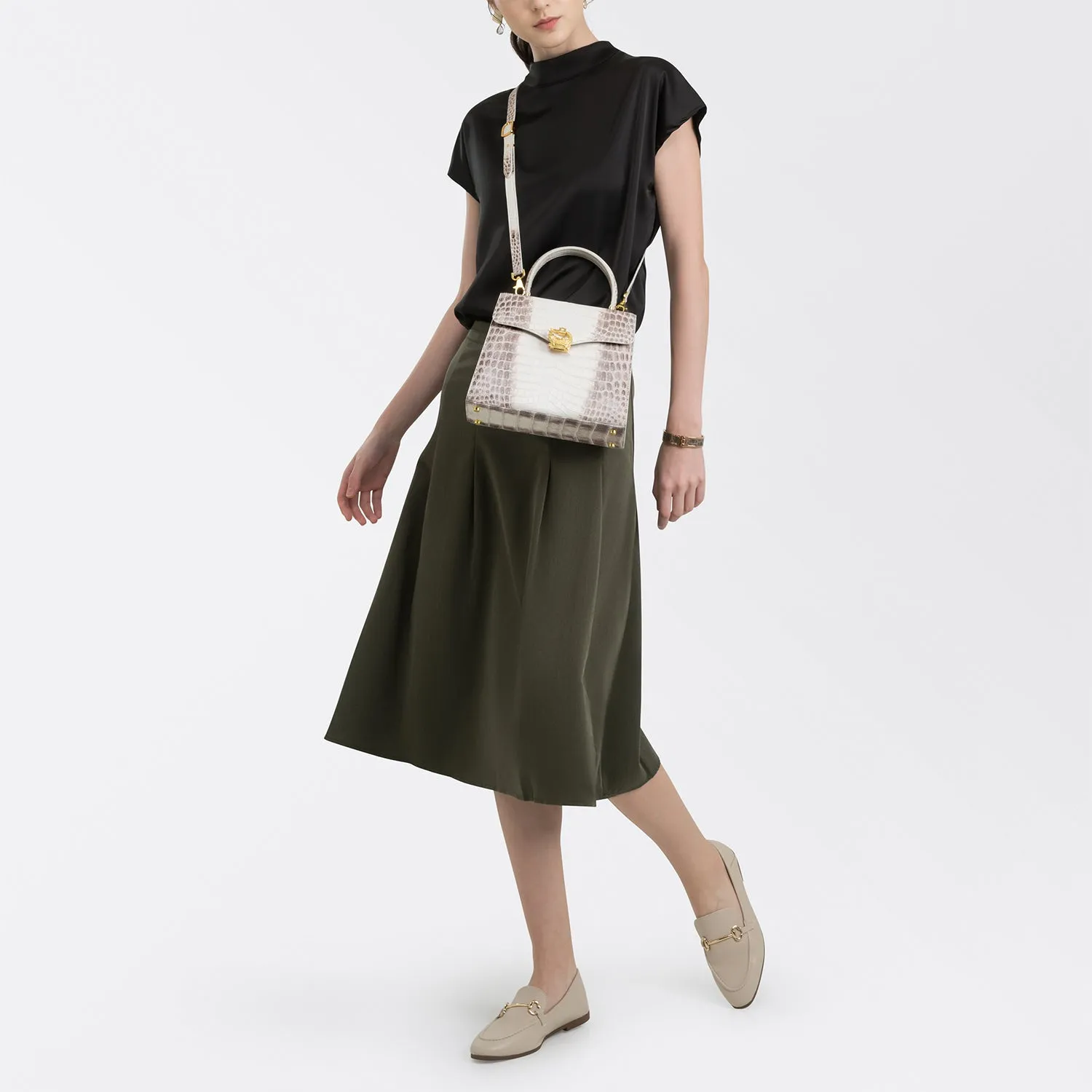 KP HOMAGE CRESCENT OBI HANDBAG