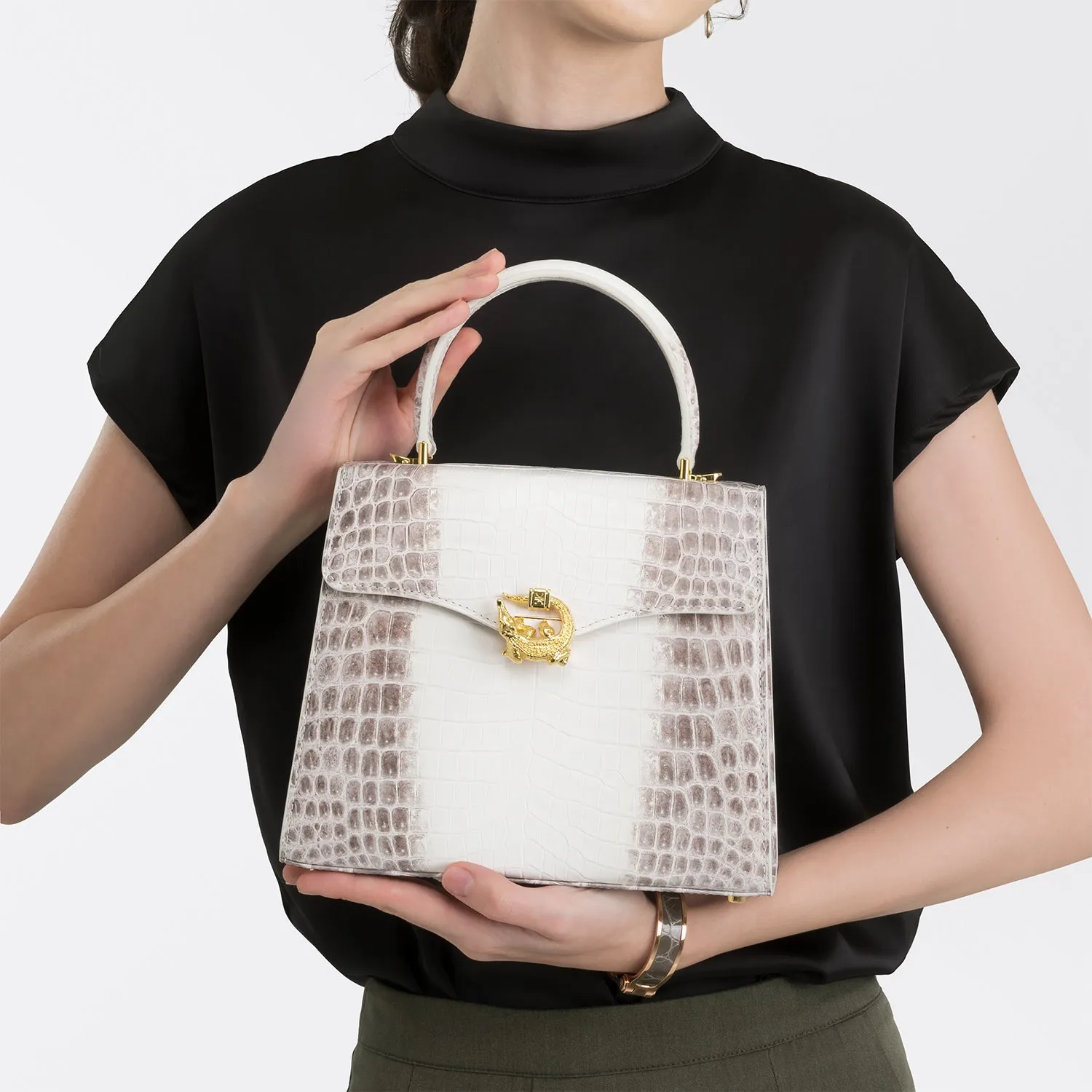 KP HOMAGE CRESCENT OBI HANDBAG