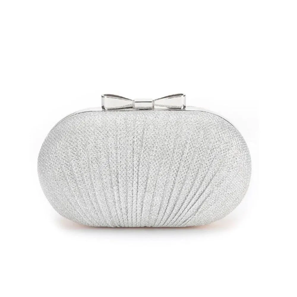 Lady Glams Elegant Rhinestones Egg Shape Banquet Clutch - Elevate Your Evening Glamour