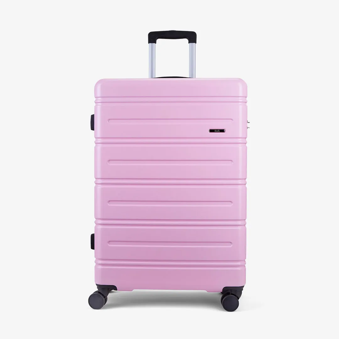 Lisbon Set of 3 Suitcases in Powder Pink